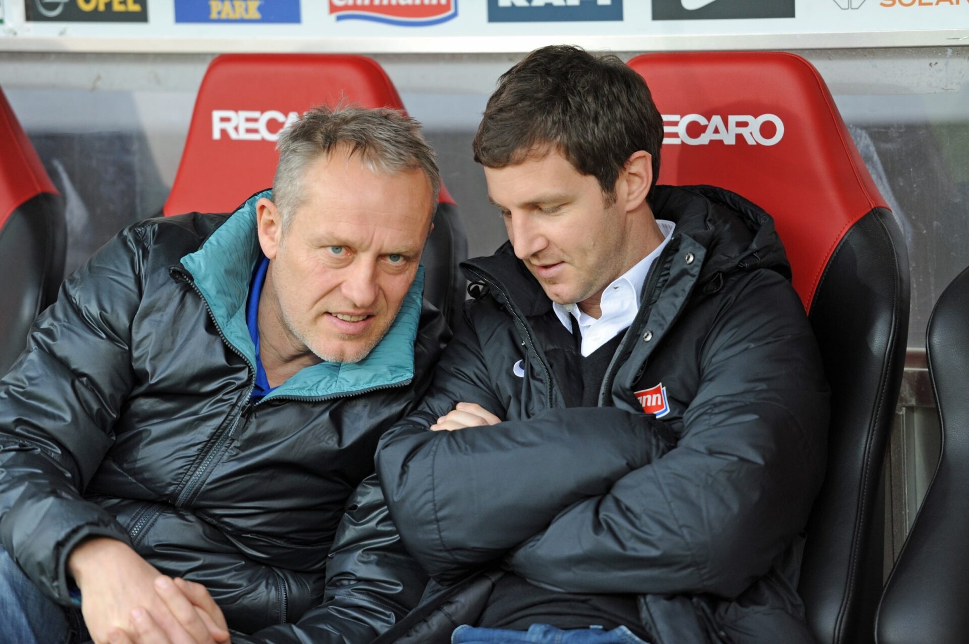 Christian Streich und Jochen Saier