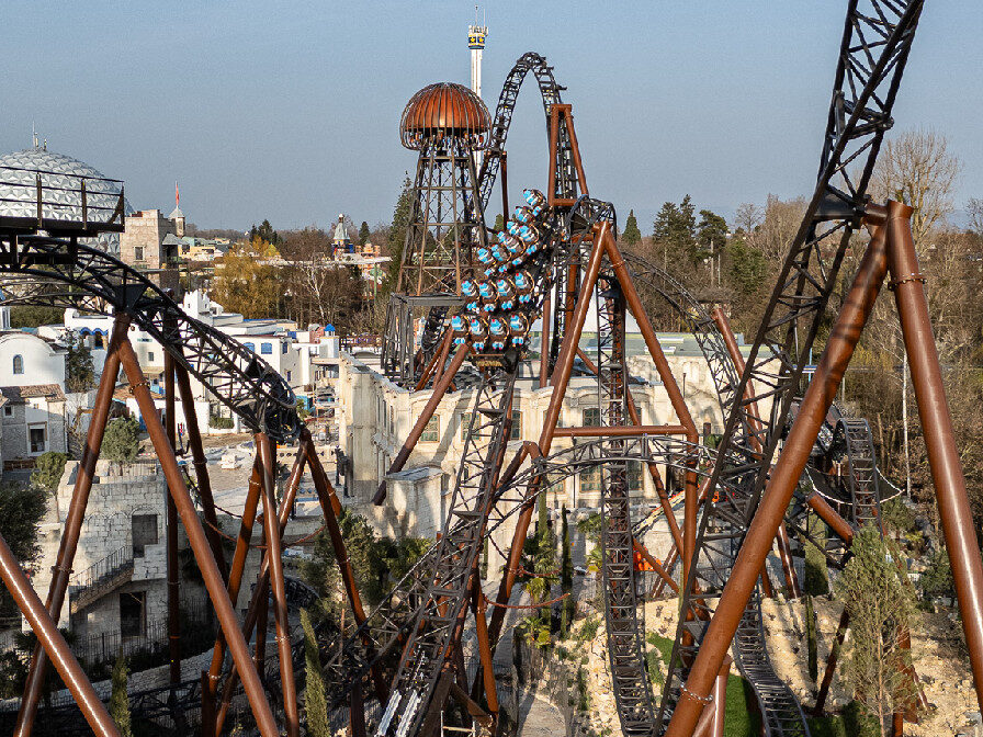 Neue Achterbahn im Europa-Park