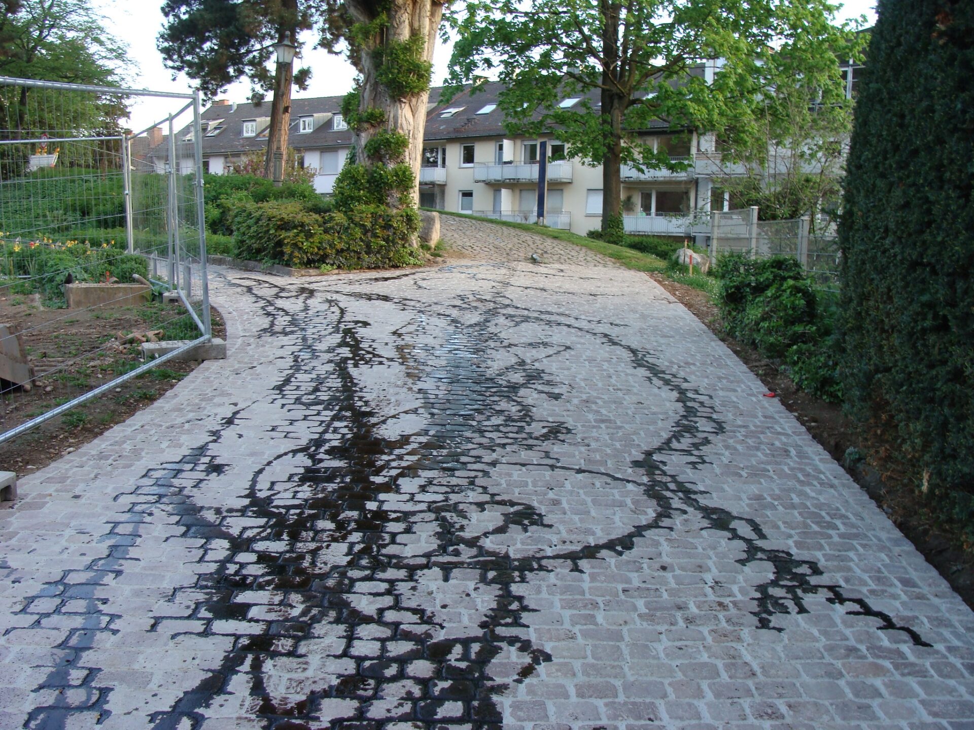 Vandalismus auf der Colombipark-Baustelle in Freiburg