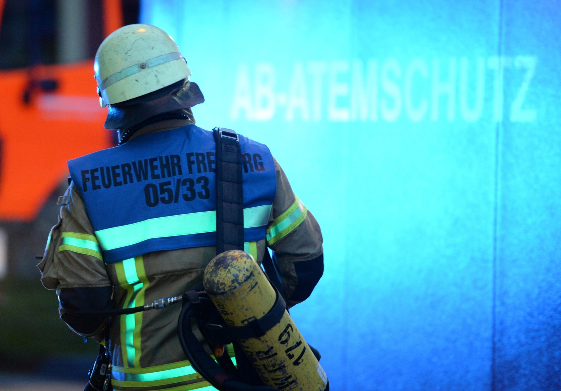 Einsatz für die Freiburger Feuerwehr