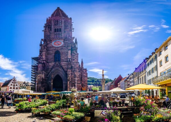 Blick auf den Münstermarkt