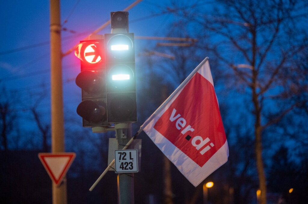 Verdi bestreikt den Nahverkehr in Freiburg