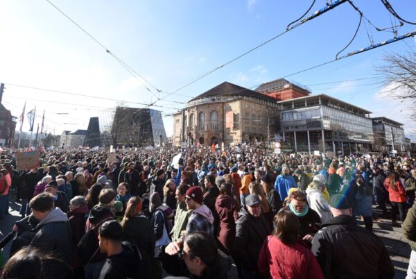 Demo gegen Rechts