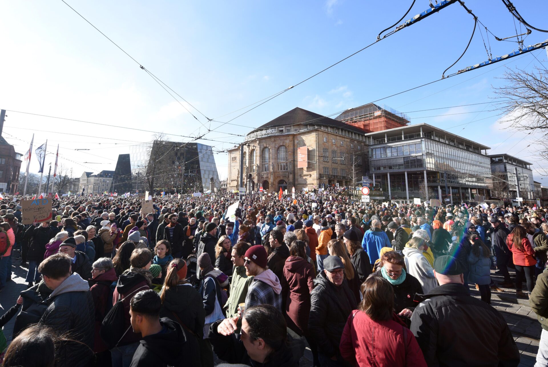 Demo gegen Rechts