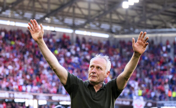 Christian Streich im Stadion