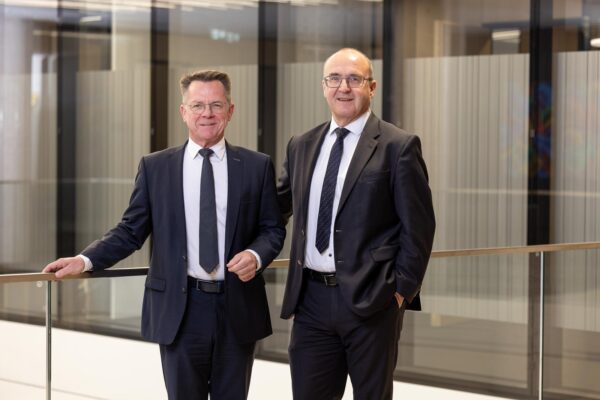 Volksbank Freiburg: Volker Spietenborg und Stephan Heinisch.