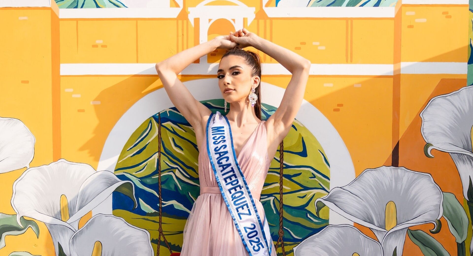 Ein Krönchen hat sie schon: Cristina Morales de la Cruz ist Miss Sacatepéquez und Finalistin beim Miss Guatemala Contest.