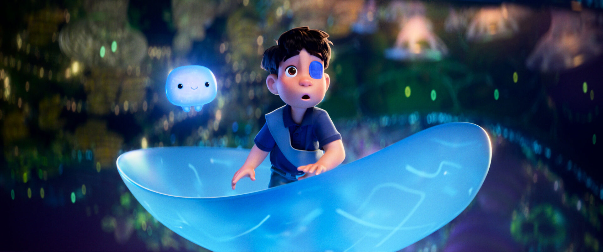 Sein größter Traum wird wahr: Elio wird ins All gebeamt Foto/Disney/ Pixar