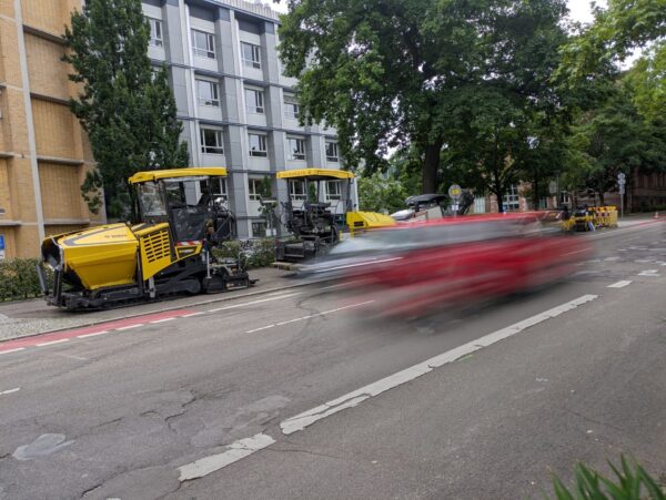 Baustelle Stefan-Meier-Straße