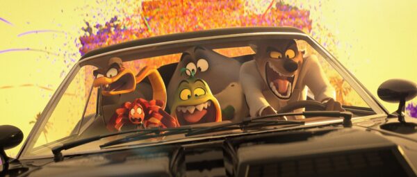 Die chaotische Gangster-Gang landet kopfüber in einem kriminellen Chaos. Foto: Dreamworks Animation
