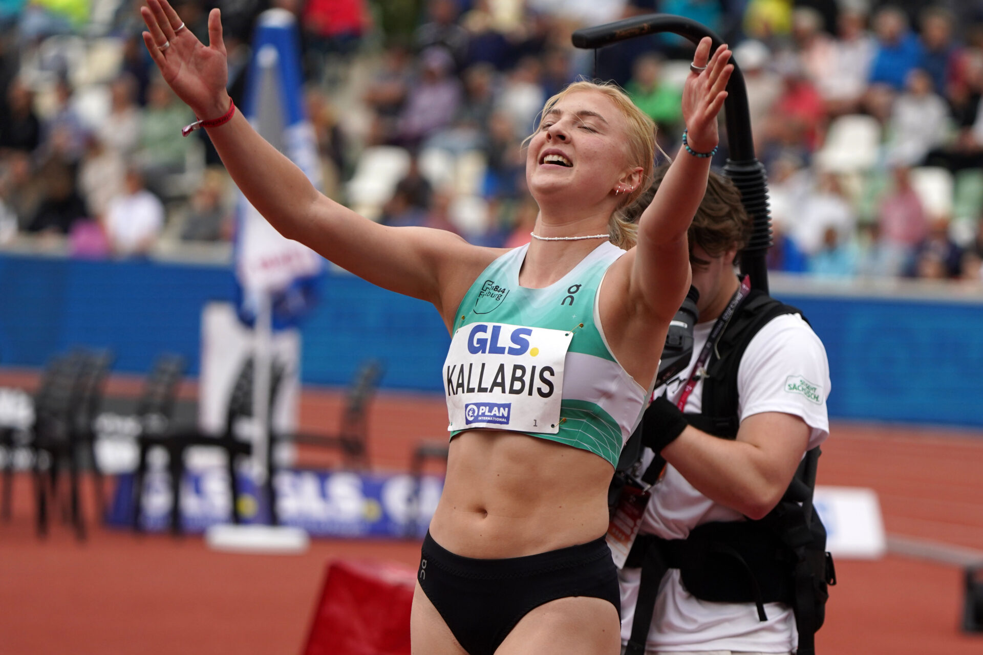 Leichtathletik DM 2025 Jolanda Kallabis FT 1844 Freiburg
