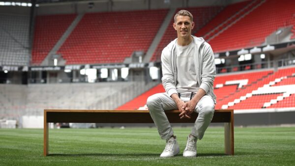 Mit dem Zitat „Früher hab' ich 80 Minuten zugeguckt, heute 90“ über seine Rolle als Top-Jocker. steht Nils Petersen im Finale für den Fußballspruch des Jahres. Foto: RTL/Uwe Köhn