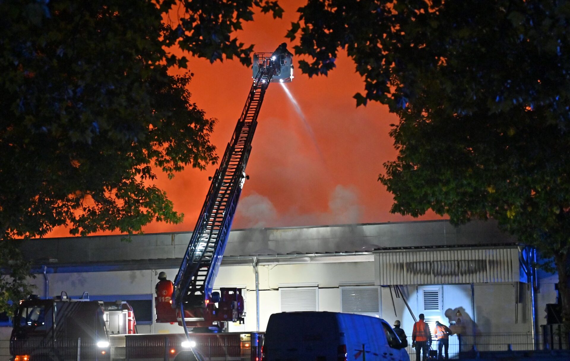 Brand Industriegebiet Hochdorf