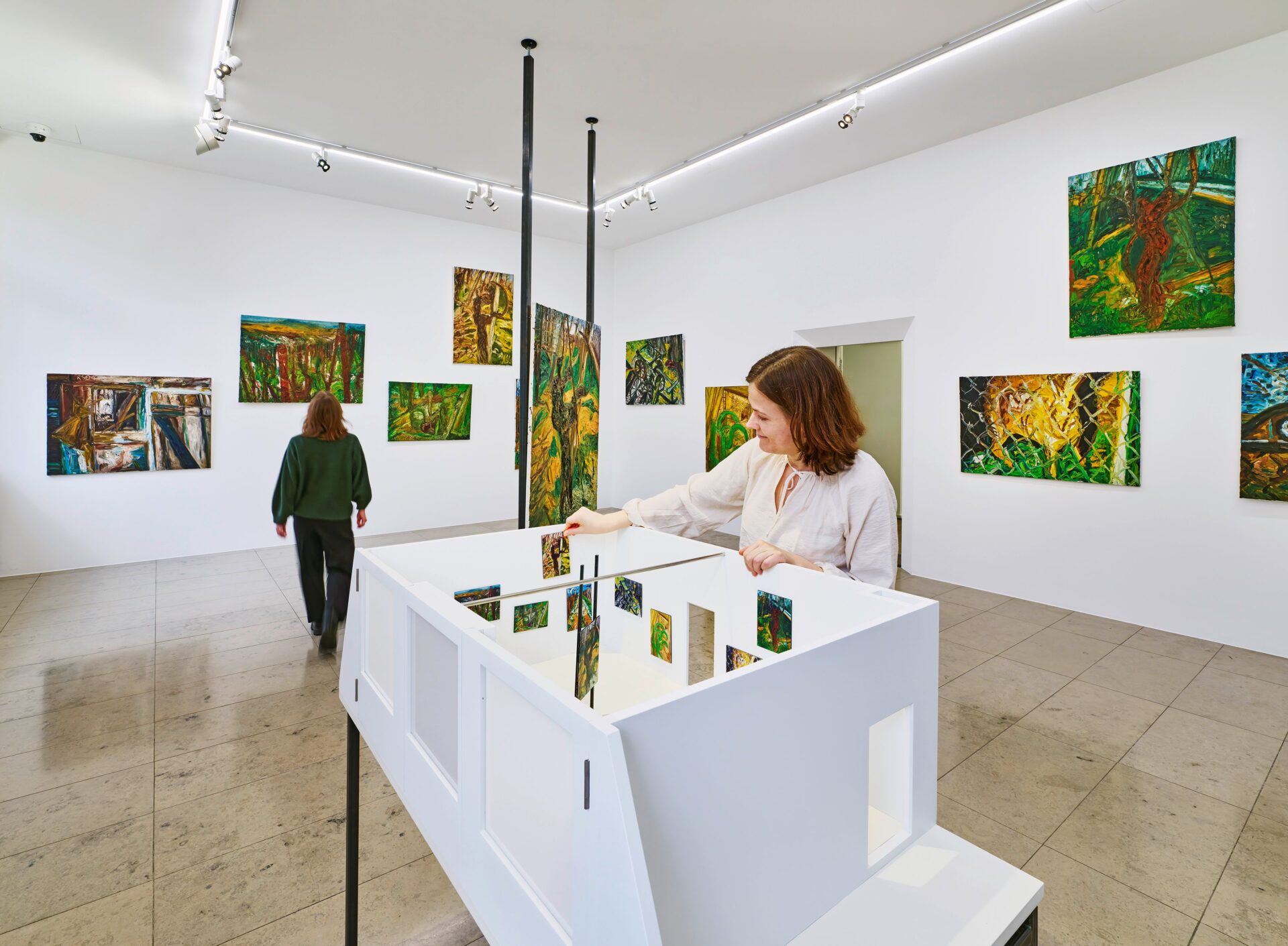 Was ist Malerei – und was kann sie sein? Darum geht es in der neuen Ausstellung. Foto: Bernhard Strauss