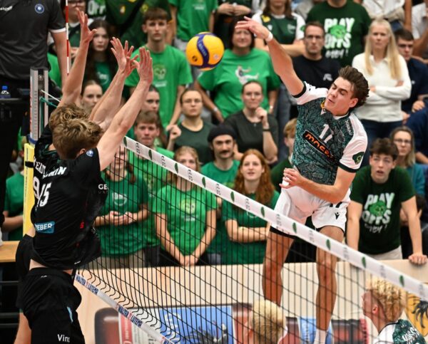 Volleyball Bundesliga, FT 1844 Freiburg -TSV Haching München, Act-Now-Halle,