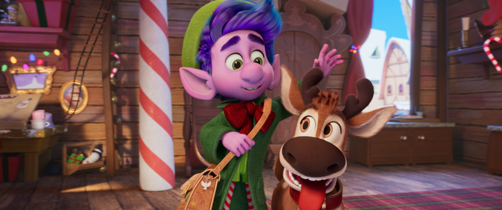 Der junge Elf Yoyo wird zur letzten Hoffnung des Nordpols. Foto: Leonine Studios