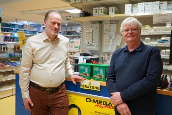 Omega electronic Freiburg - Geschäftsübergabe