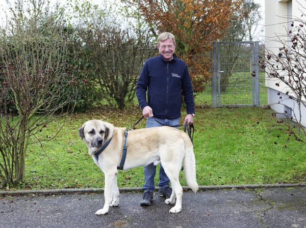 Tom Bierer und sein türkischer Hirtenhund „Baby“