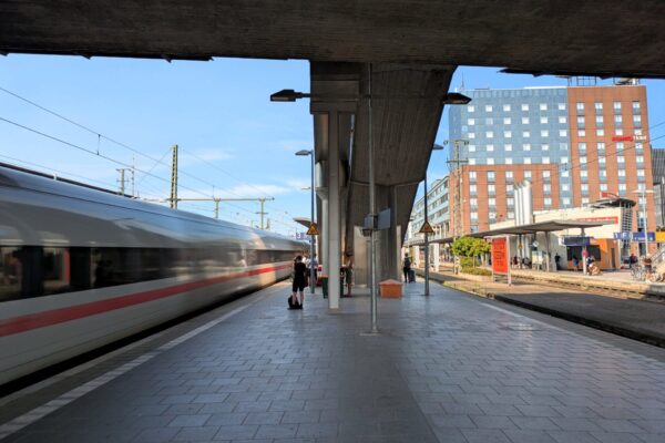 Schienen Rheintalbahn Freiburg
