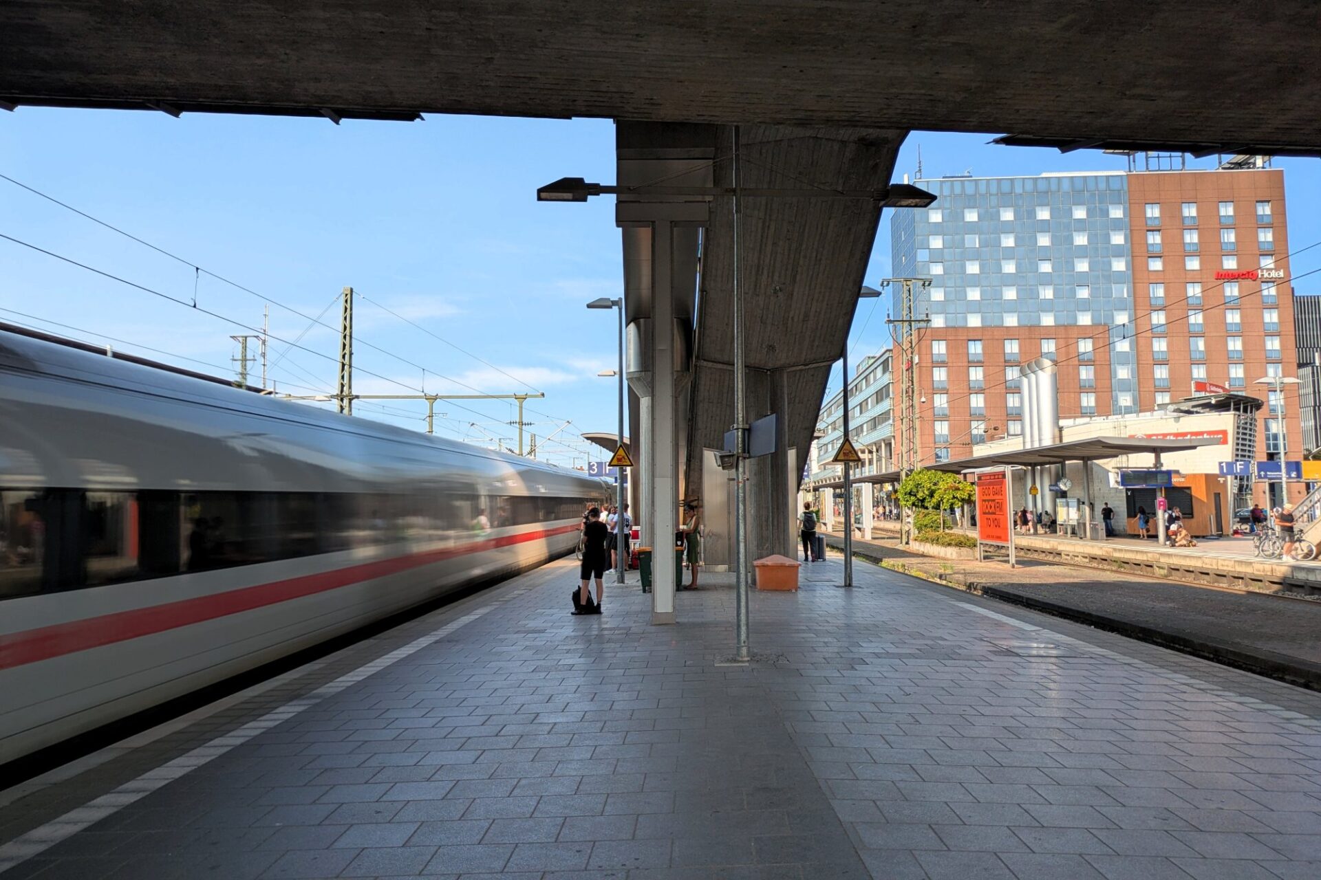 Schienen Rheintalbahn Freiburg