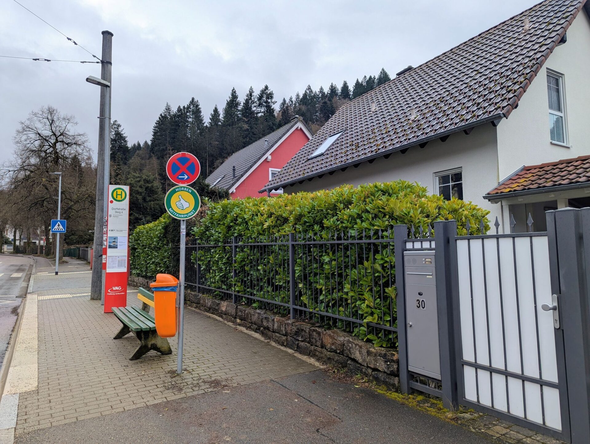 Bushaltestelle Günterstal