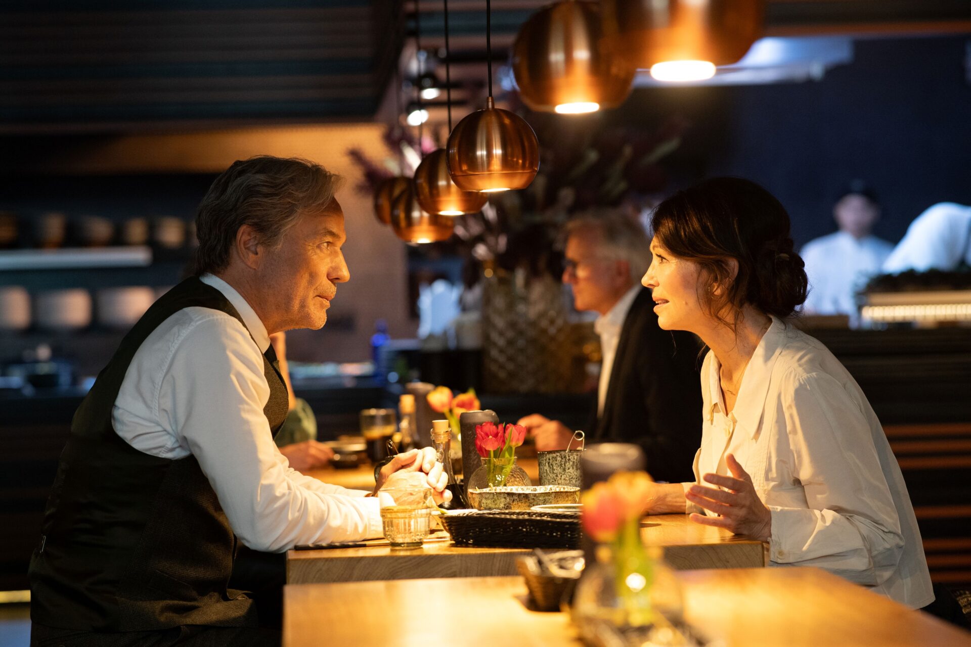 Walter (Heiner Lauterbach) trifft seine Jugendliebe Alice (Iris Berben) wieder.