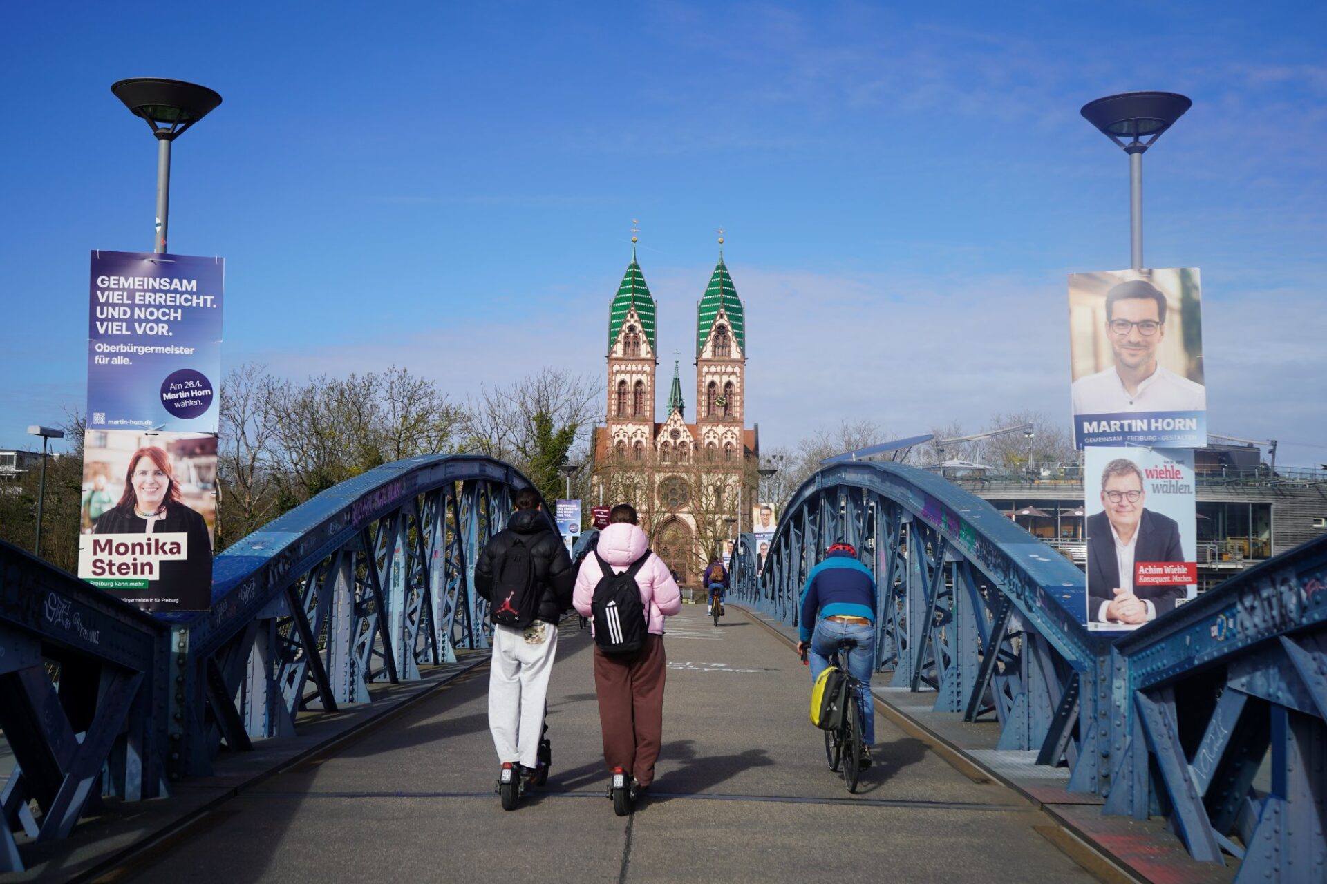 Wahlplakate OB-Wahl 2026