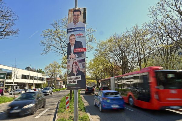 Wahlwerbung Wahlplakate