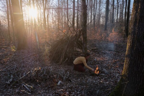 Bei der Survival-Challenge gingen die Teilnehmer an ihre Grenzen Foto: Lars Konarek