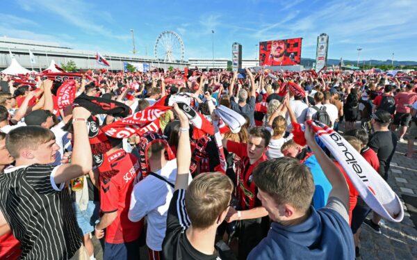 Fanmeile SC Freiburg Messe DFB-Pokal-Finale