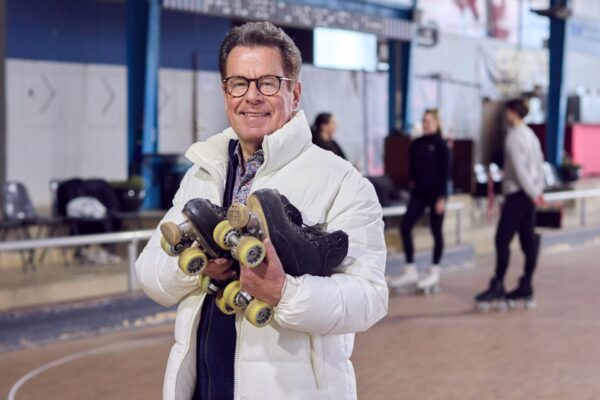 Mister Rollkunstlauf: Michael Obrecht holte seinen Sport ins Rampenlicht. Foto: Kilian Kreb/ FT