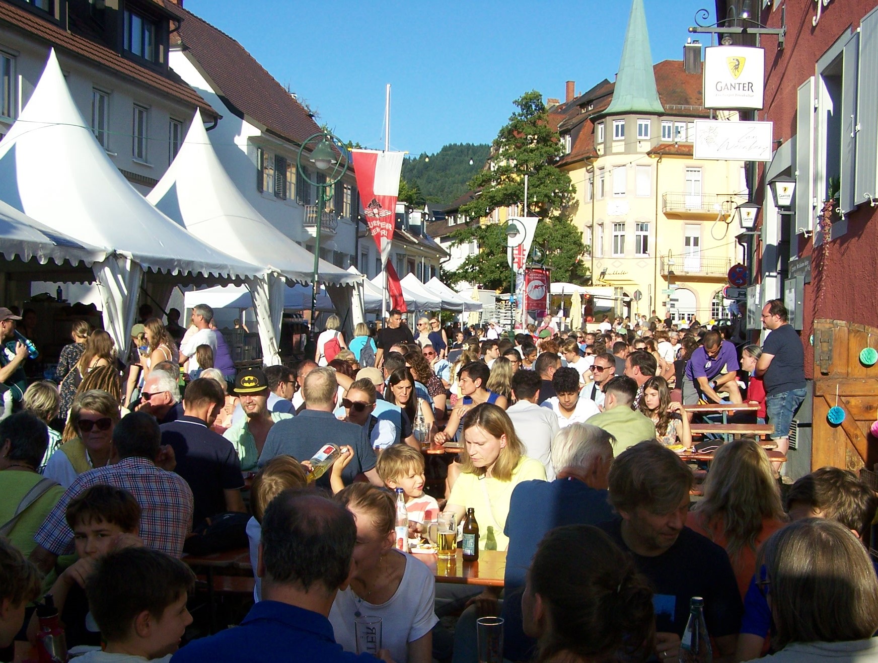 Viel los ist vom 24. bis 27. Juli wieder beim Herdermer Hock